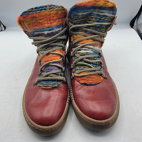 Josef Seibel Maren Womens 6-6.5 Bootie Leather Ankle Boot Brown Warm Comfort - Picture 2 of 13